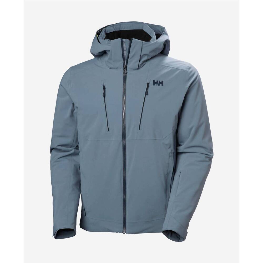NEW HELLY HANSEN men's alpha 4.0 jacket in washed navy - Picture 2 of 3